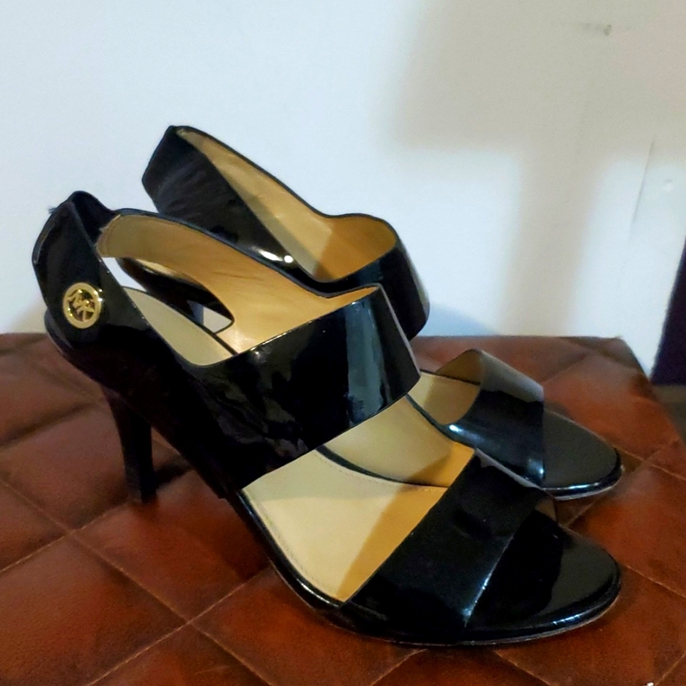Michael Kors Black Heels Shoes